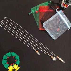 Handmade seashell necklaces